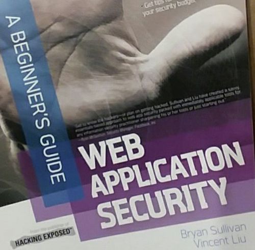 Cover of the book Web Application Security Beginner's Guide